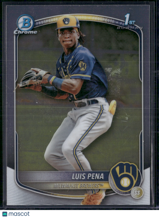 2025 Bowman LUIS PENA #BCP-38 1st Bowman Chrome