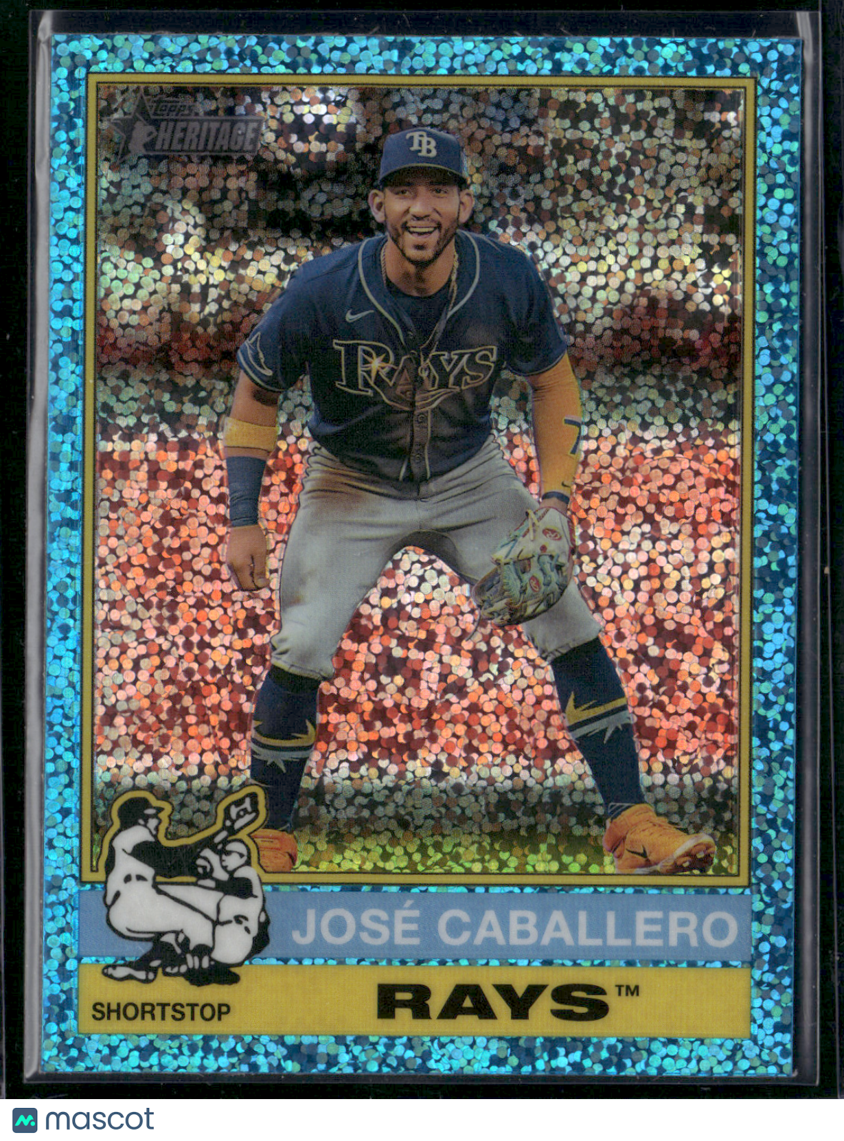 2025 Heritage JOSE CABALLERO #85 Blue Sparkle (NM)