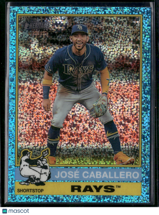 2025 Heritage JOSE CABALLERO #85 Blue Sparkle (NM)