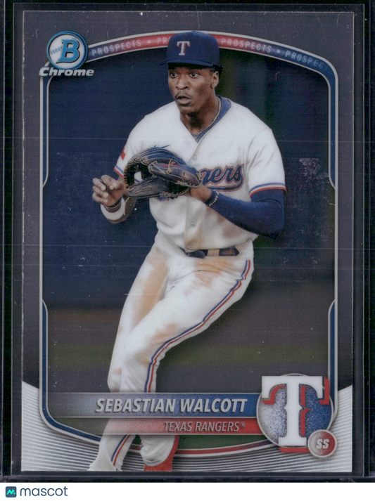 2025 Bowman SEBASTIAN WALCOTT #BCP-133 Chrome