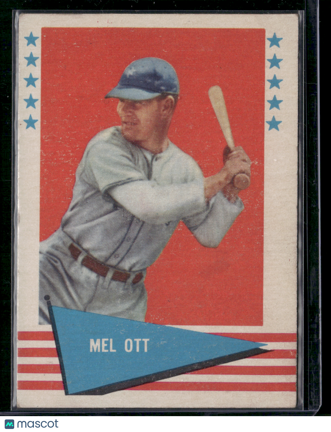 1961 Fleer MEL OTT #68 (VG)