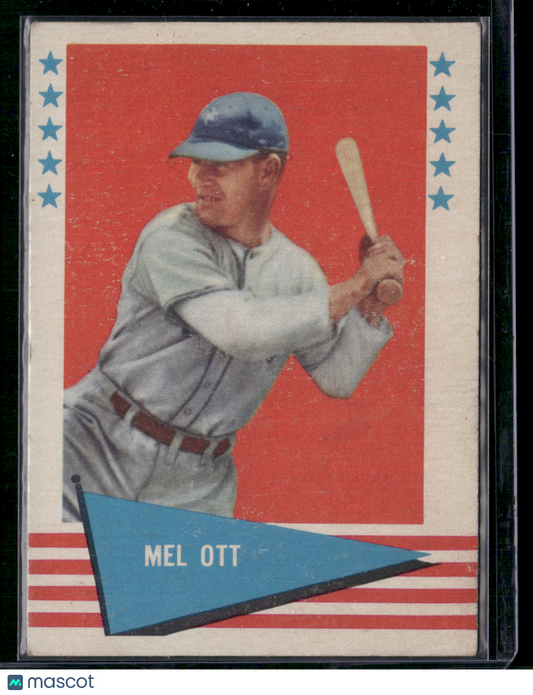 1961 Fleer MEL OTT #68 (VG)