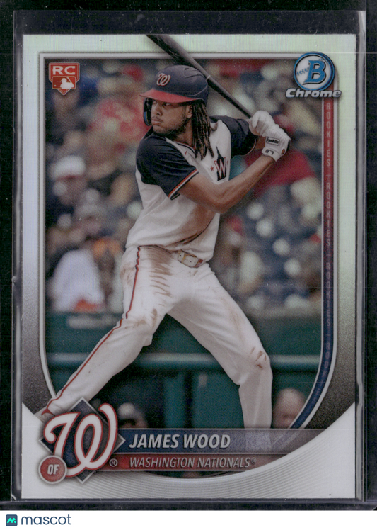 2025 Bowman Chrome JAMES WOOD #29 Rookie Red Shield BUYBACK RC