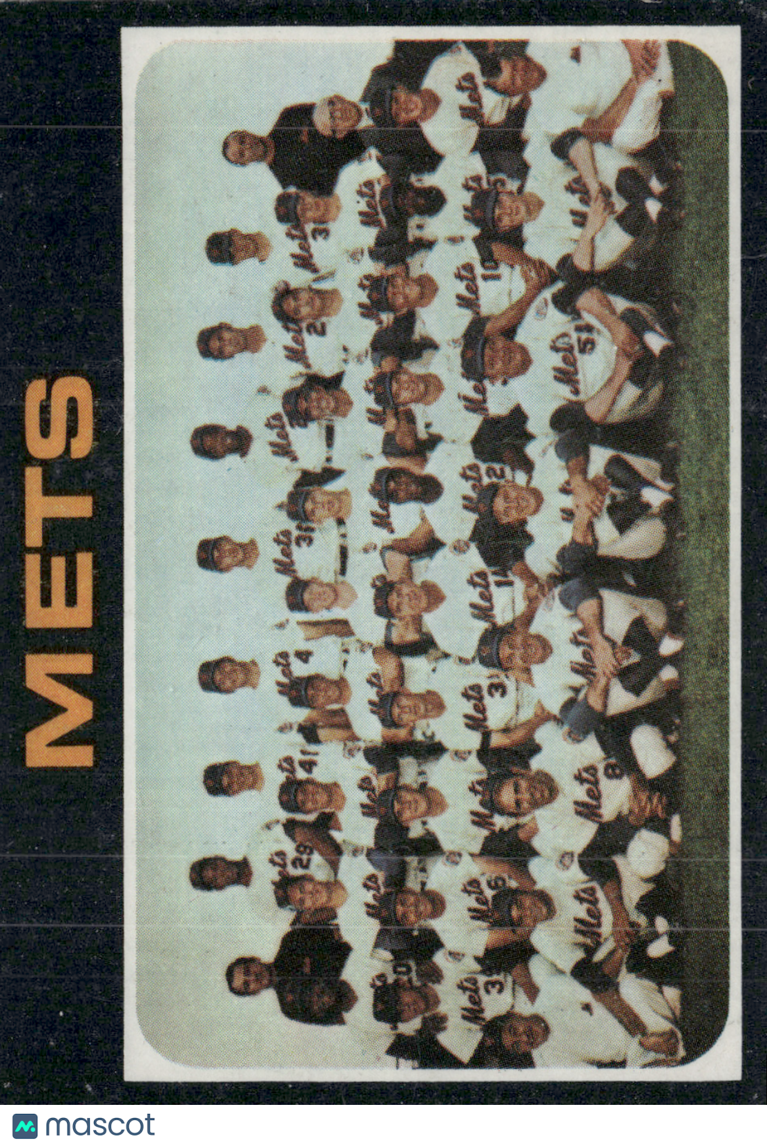 1971 Topps NEW YORK METS #641 (VG/EX)