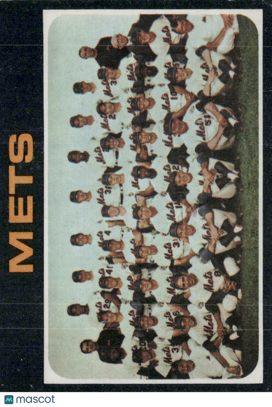 1971 Topps NEW YORK METS #641 (VG/EX)