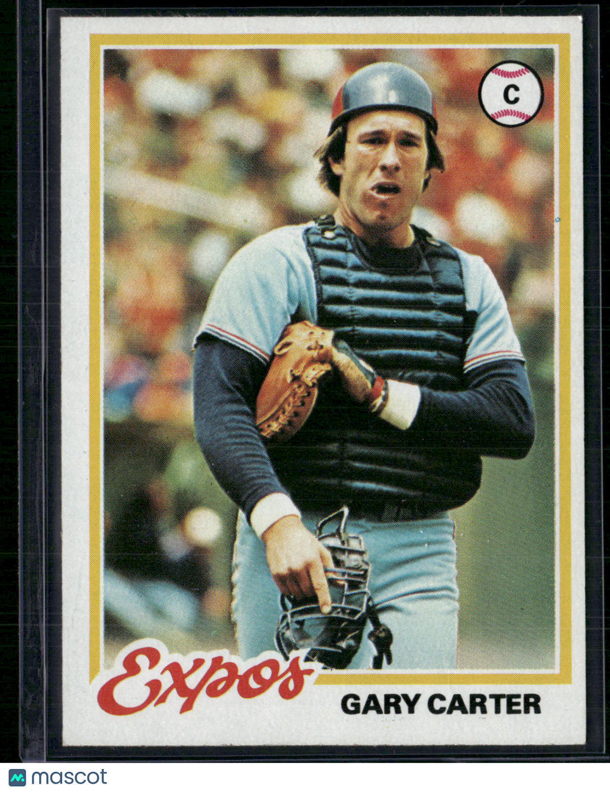 1978 Topps GARY CARTER #120 Grain Raise (EX)