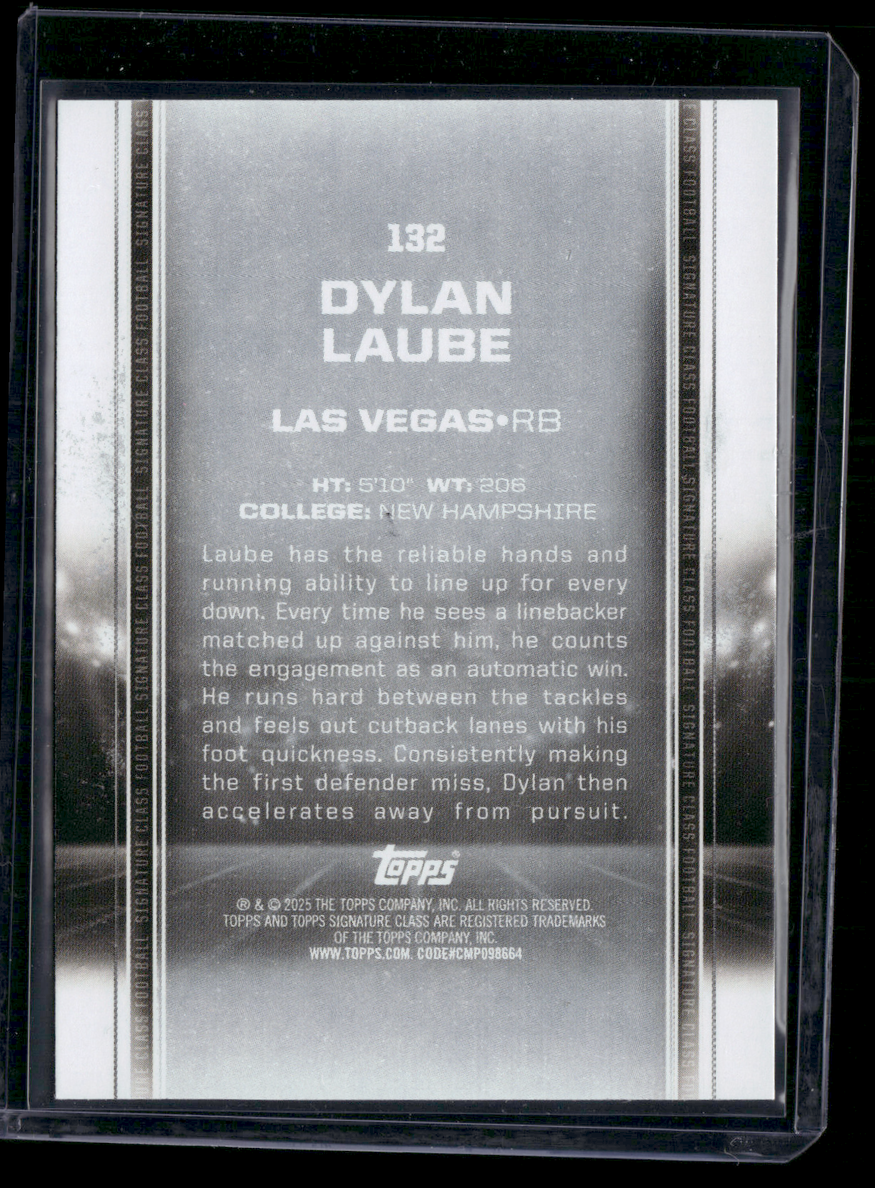 2024 Topps Signature Class DYLAN LAUBE #132 BRONZE Rookie Card RC