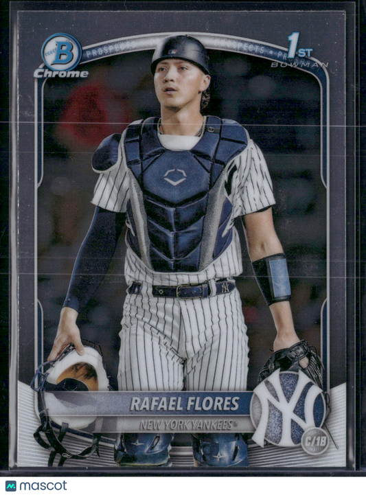 2025 Bowman RAFAEL FLORES #BCP-34 1st Bowman Chrome