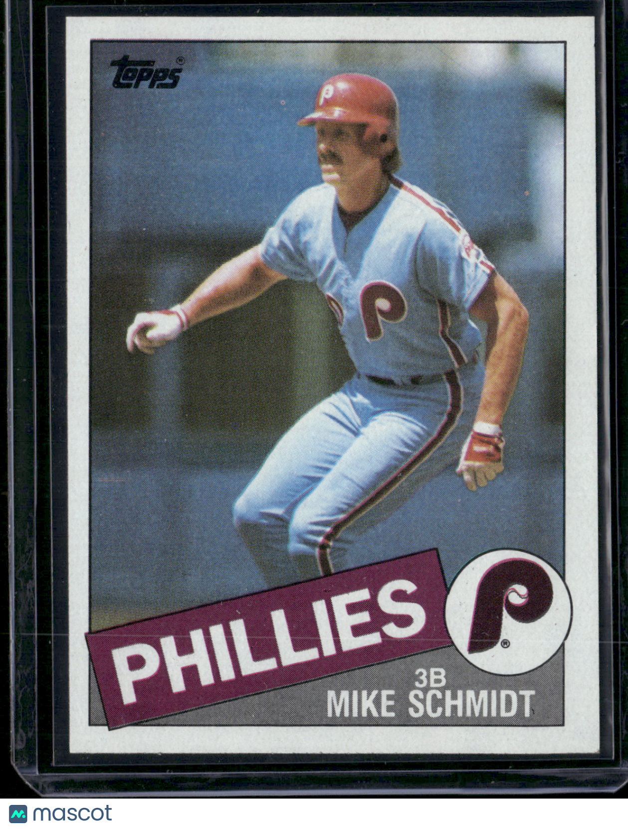 1985 Topps MIKE SCHMIDT #500 (EX/MT)