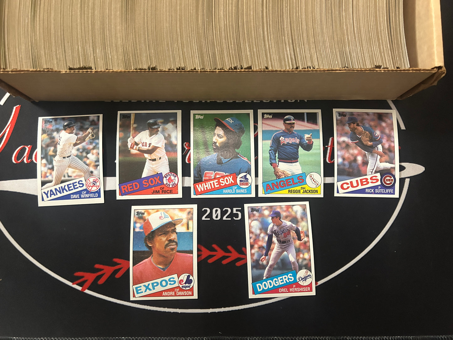1985 Topps NEAR COMPLETE SET 765/792 Cards (EX)