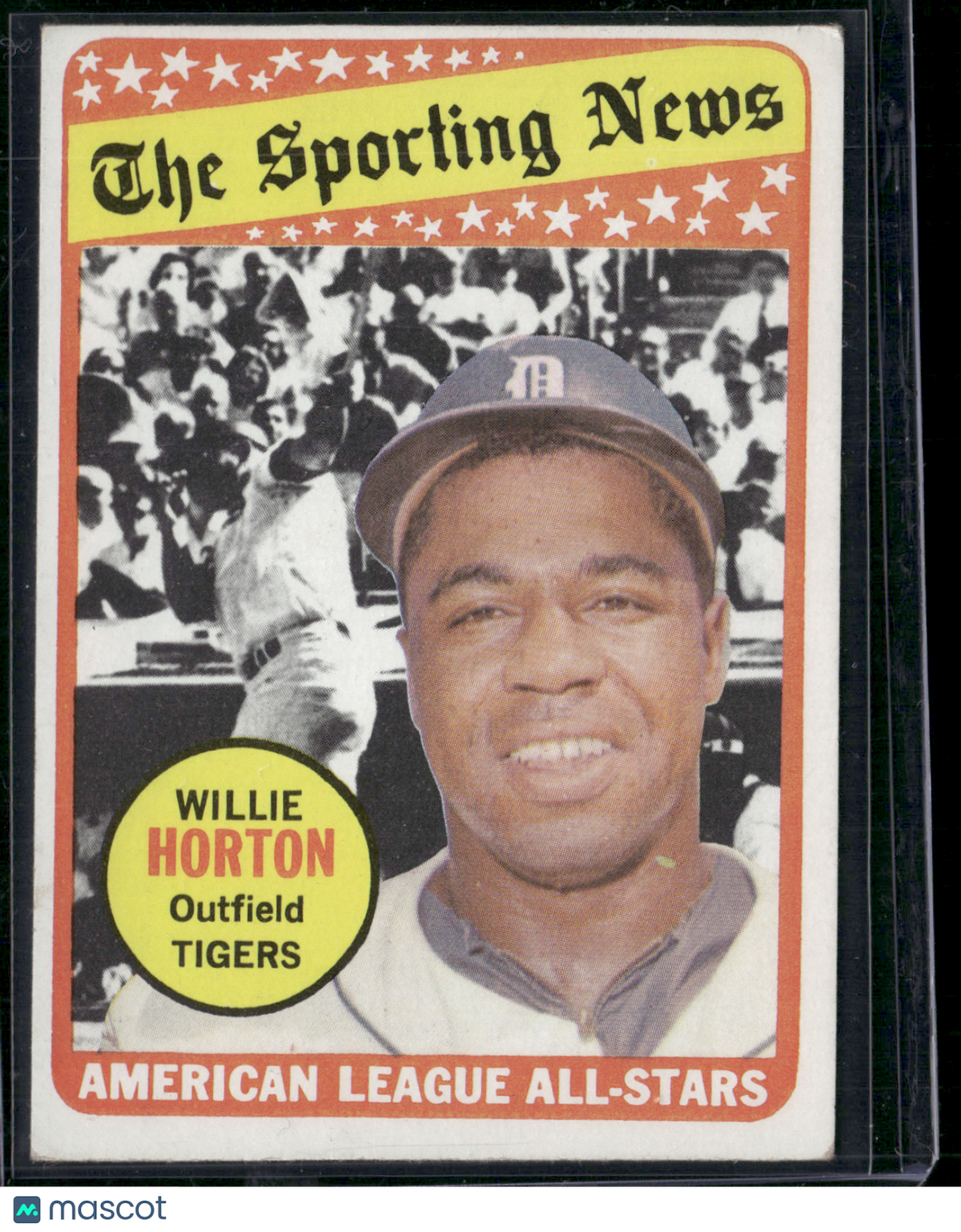 1969 Topps WILLIE HORTON #429 All Star (VG/EX)