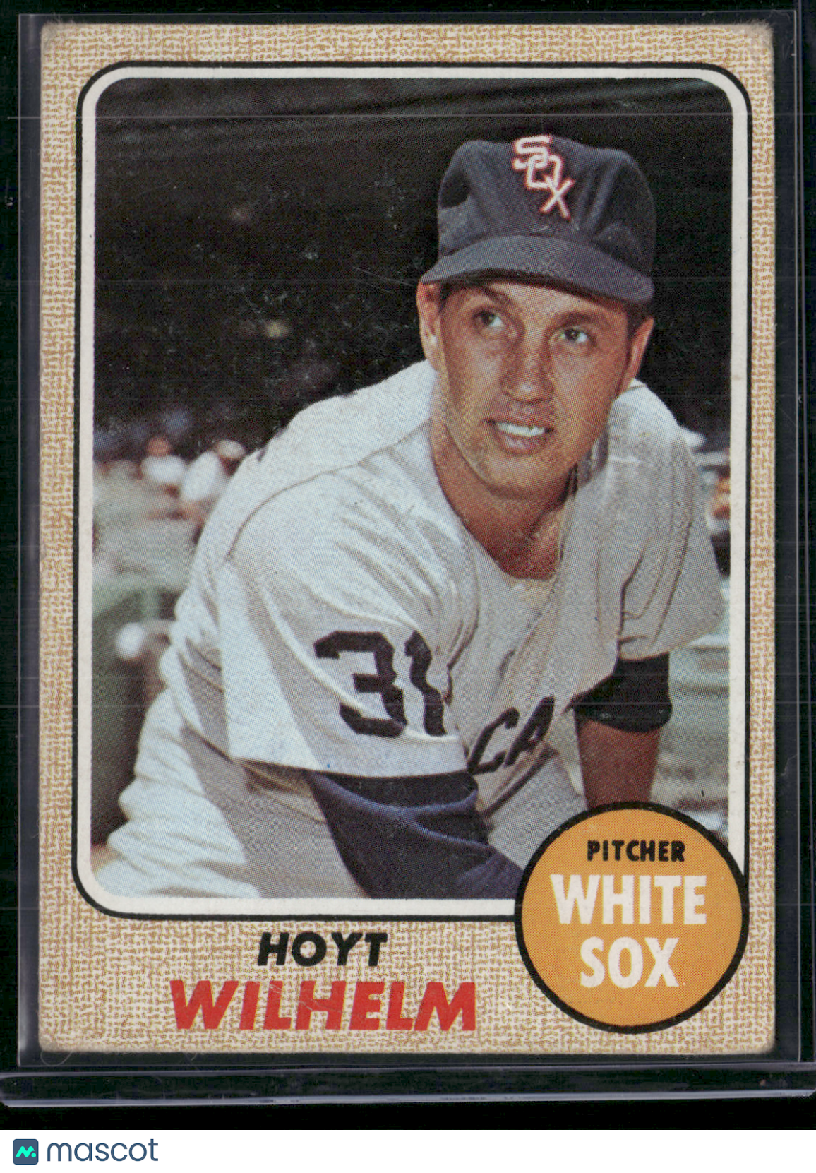 1968 Topps HOYT WILHELM #350 (VG-VG/EX)