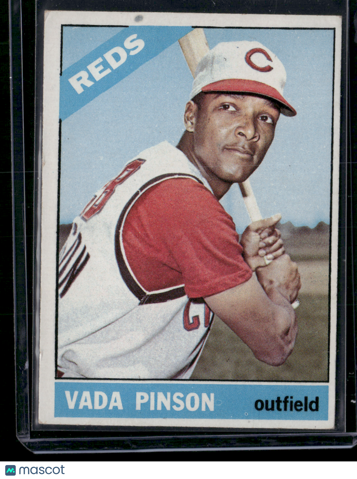 1966 Topps VADA PINSON #180