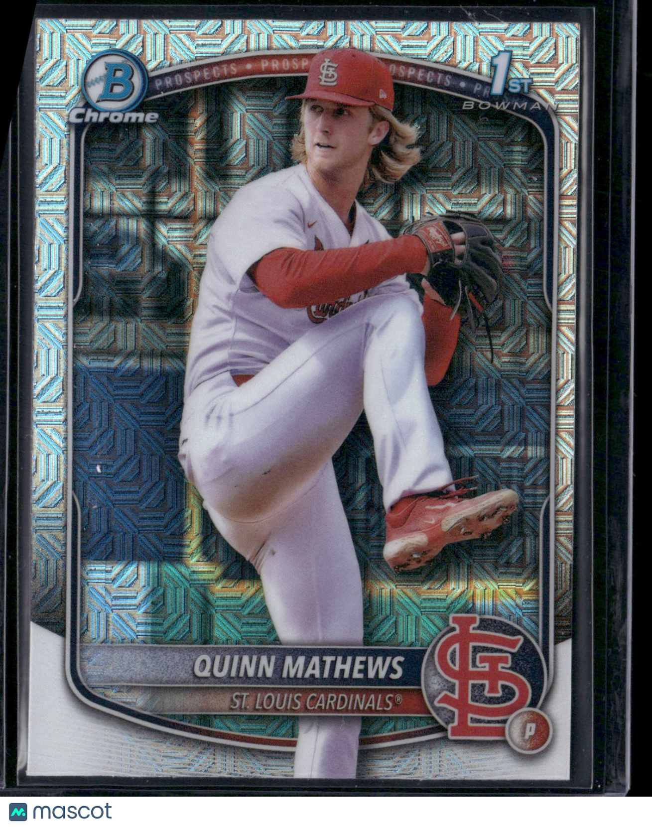 2025 Bowman QUINN MATTHEWS #BCP-25 Chrome Mojo 1st Bowman