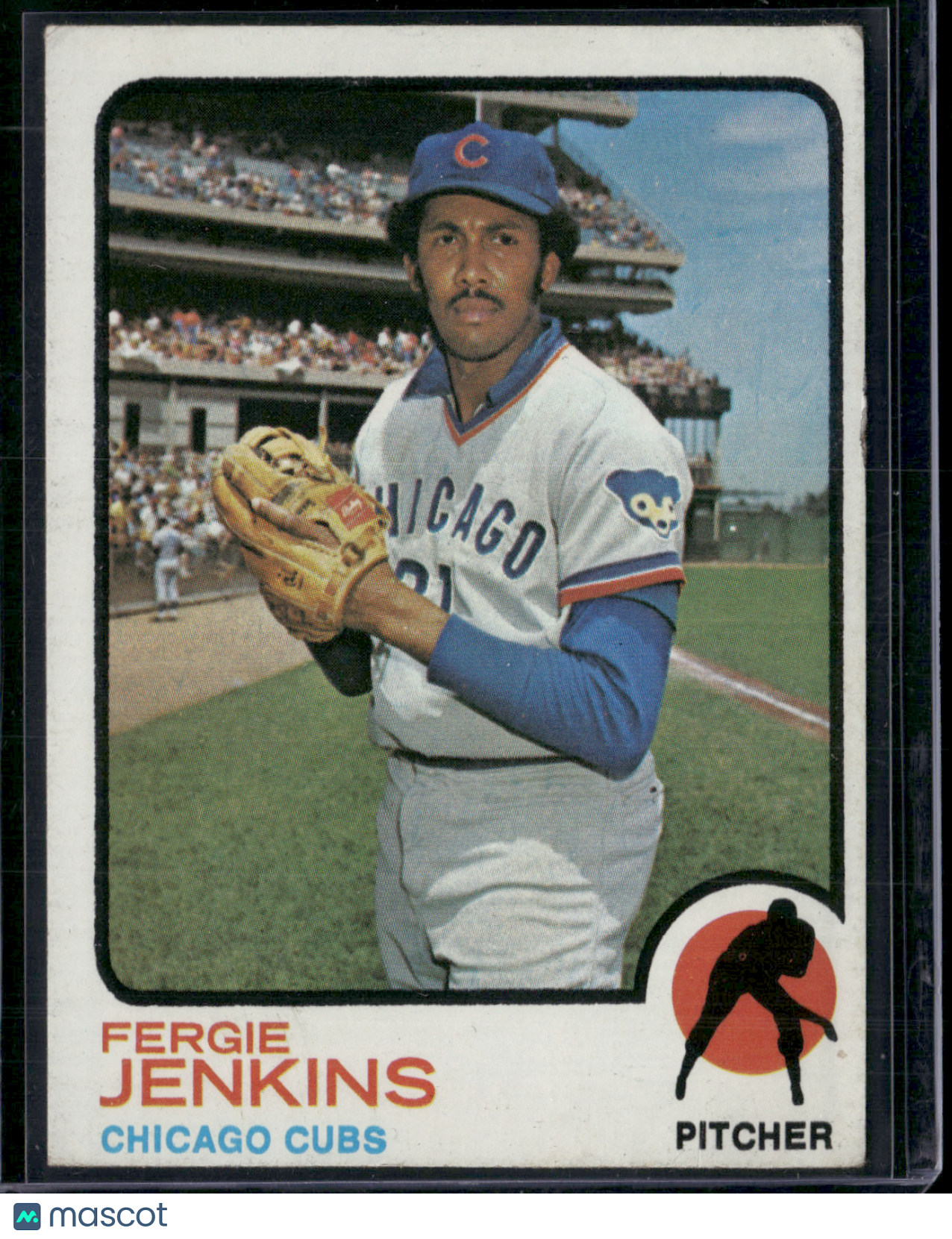 1973 Topps FERGIE JENKINS #180 (VG/EX)