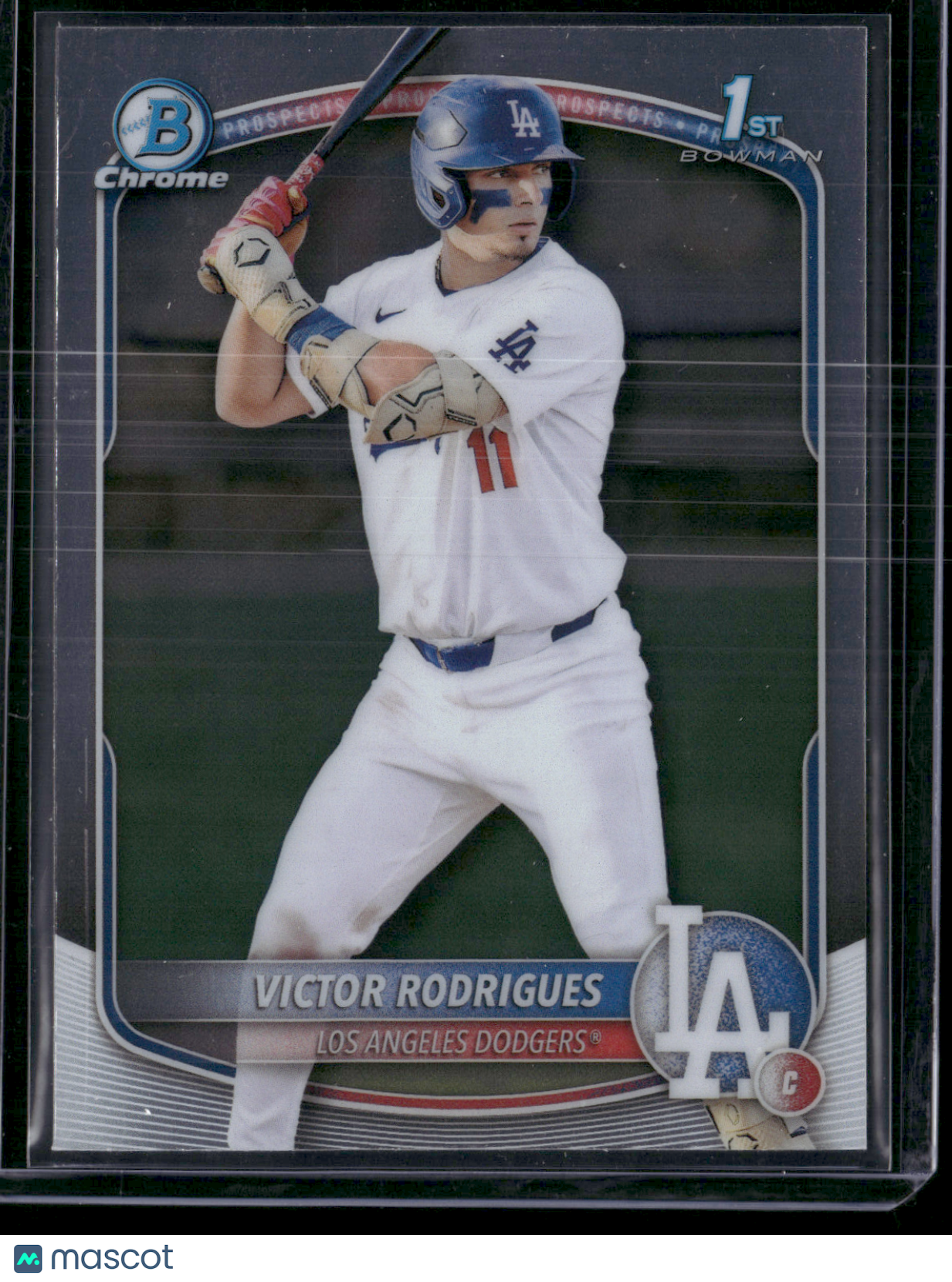 2025 Bowman VICTOR RODRIGUES #BCP-45 Chrome 1st Bowman
