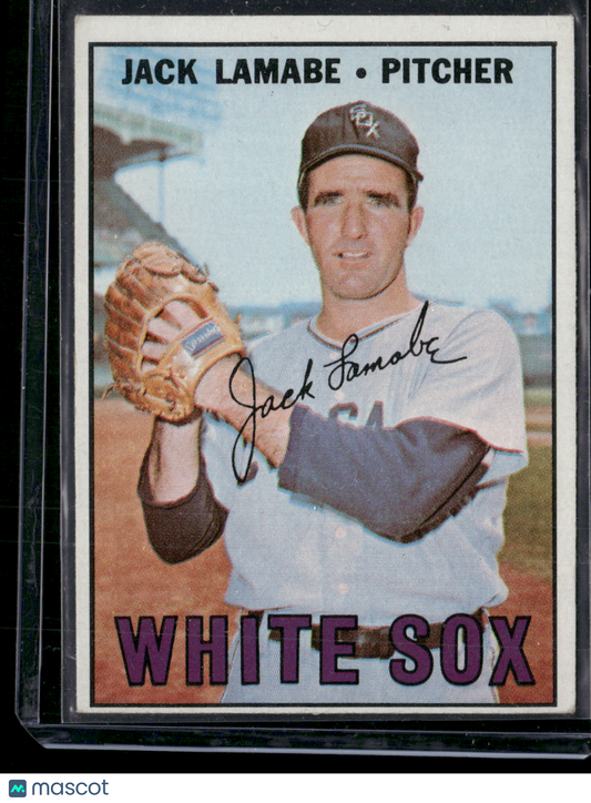 1967 Topps JACK LAMABE #208 (VG)