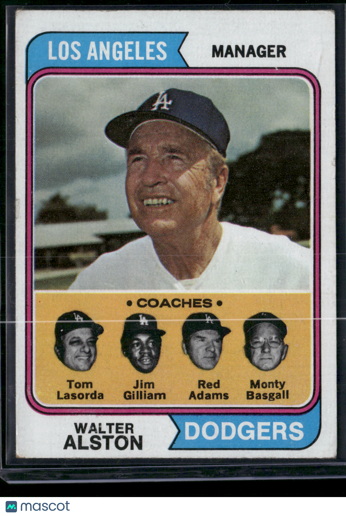1974 Topps WALTER ALSON #144 Grain Raise (VG-VG/EX)