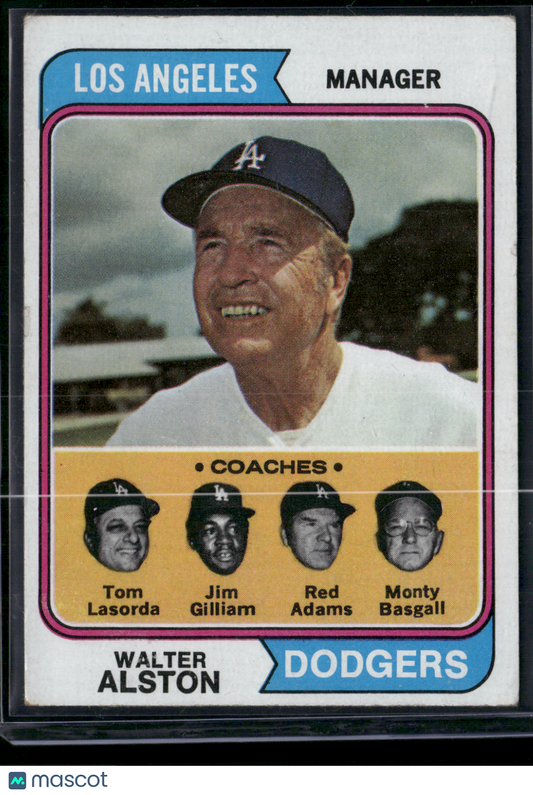 1974 Topps WALTER ALSON #144 Grain Raise (VG-VG/EX)