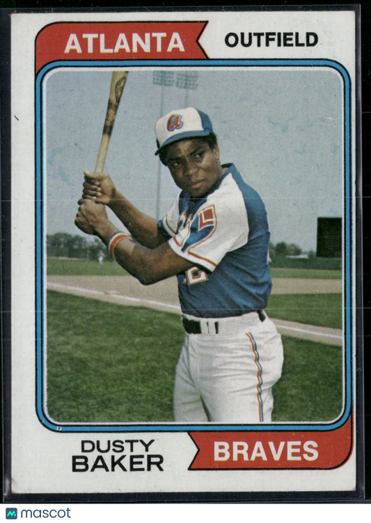 1974 Topps DUSTY BAKER #320 (VG/EX-EX)