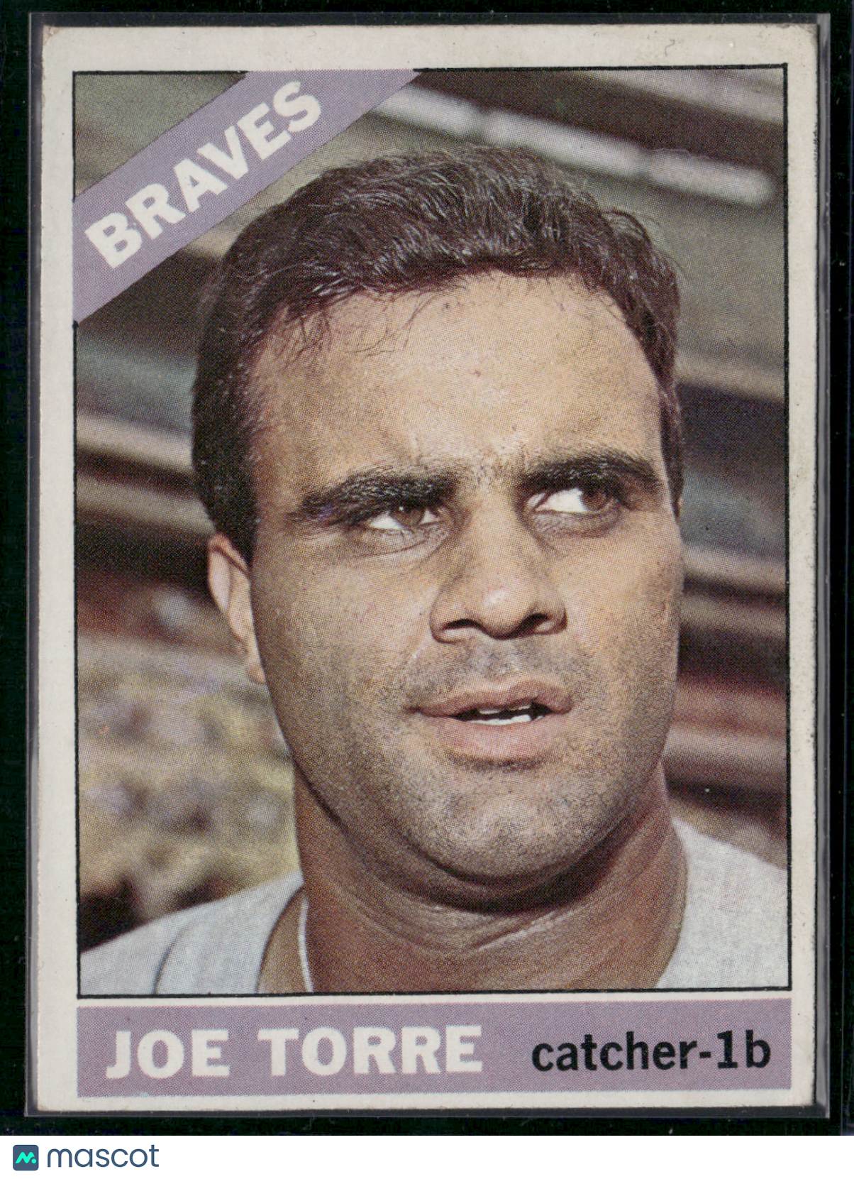1966 Topps JOE TORRE #130 Staining (Good)