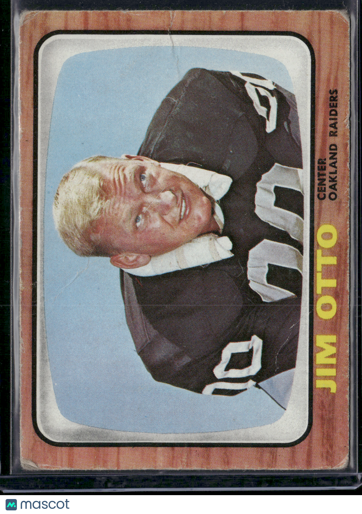 1966 Topps JIM OTTO #115 Wrinkles (Good)