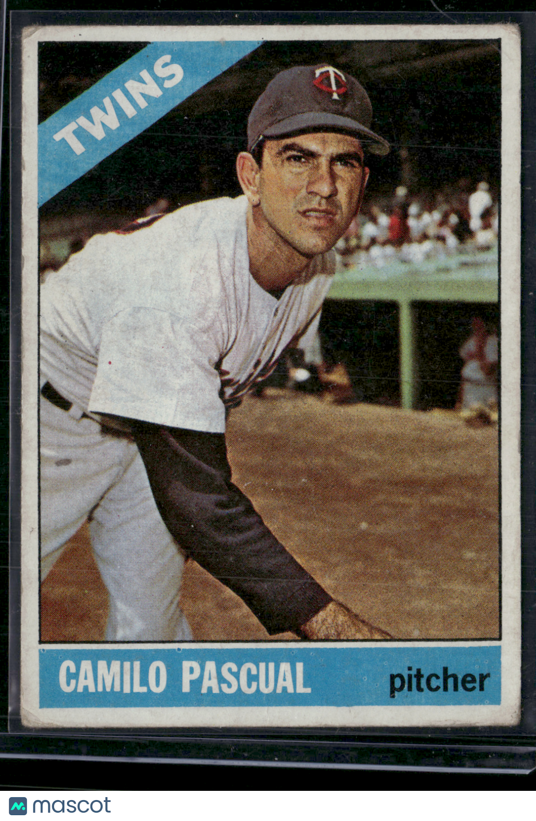 1966 Topps CAMILO PASCUAL #305 (VG)