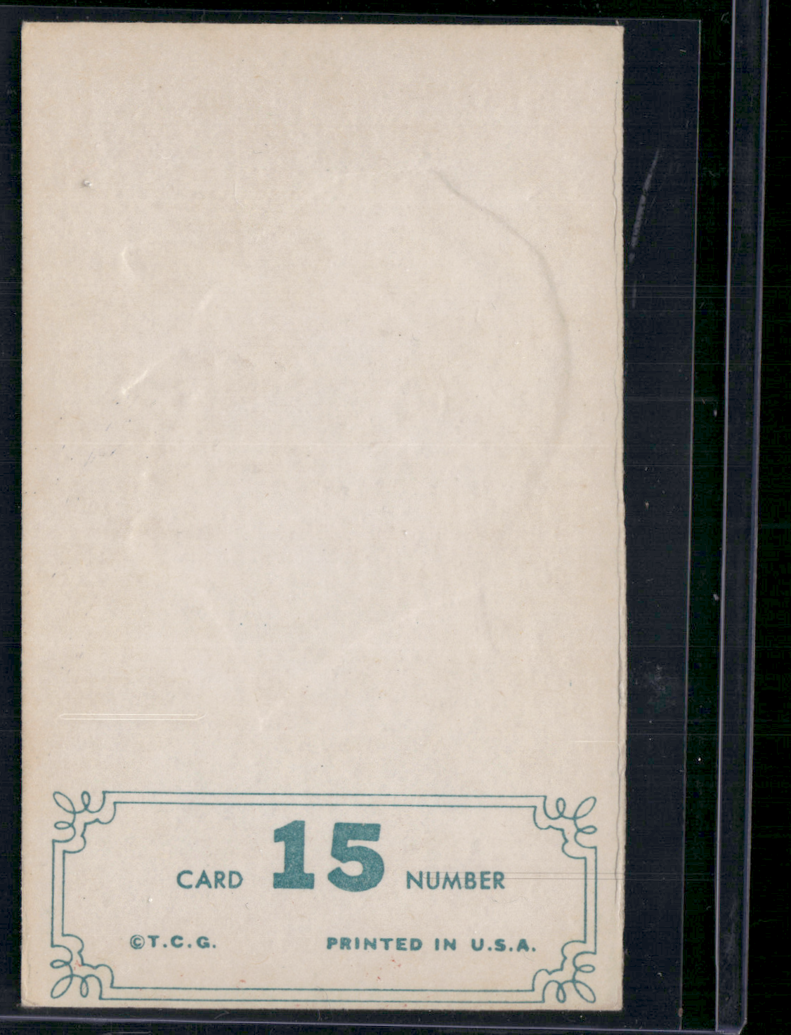 1965 Embossed DON DRYSDALE #15 Light Scratches (VG-VG/EX)