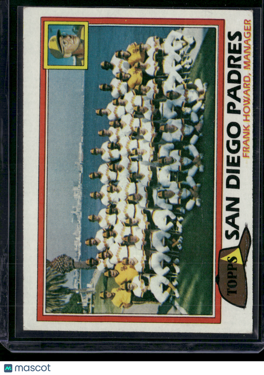 1981 Topps SAN DIEGO PADRES #685 (VG/EX-EX)