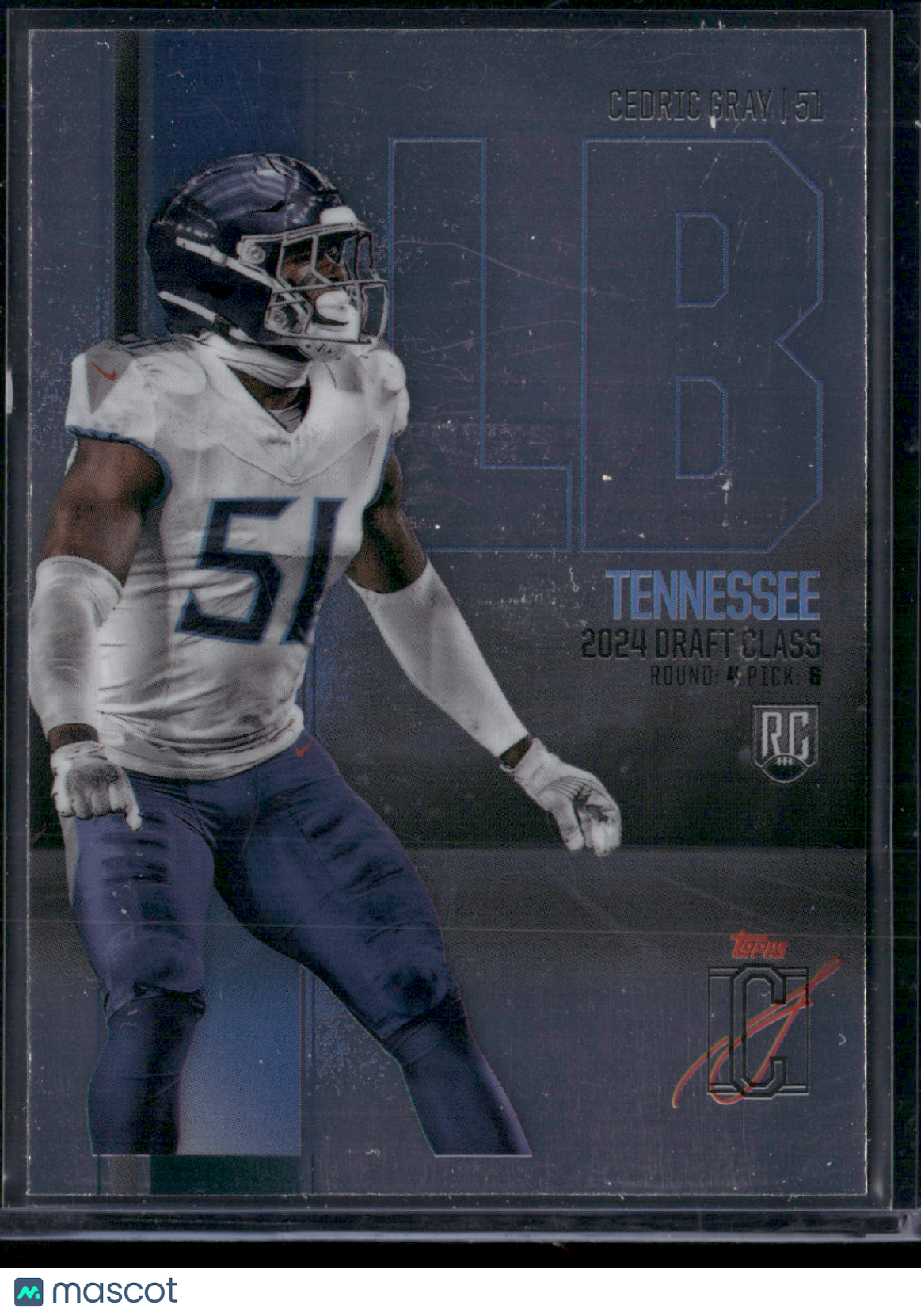 2024 Topps Signature Class CEDRIC GRAY #RCV-129 CHROME Rookie Card RC