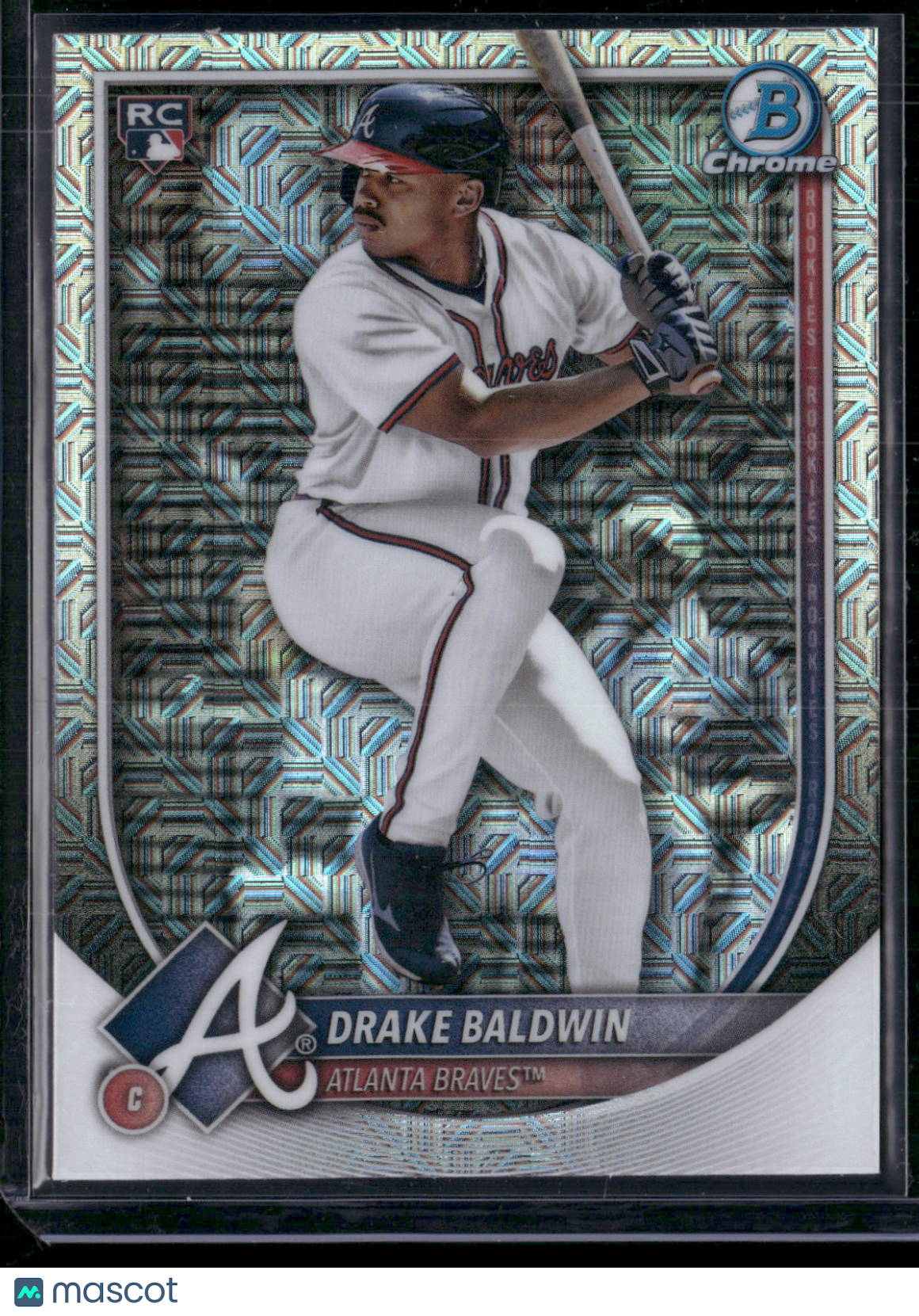 2025 Bowman Chrome DRAKE BALDWIN #75 Mega Rookie Card RC