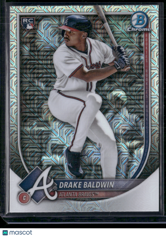2025 Bowman Chrome DRAKE BALDWIN #75 Mega Rookie Card RC