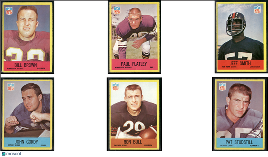1967 Philadelphia 6 ~ CARDLOT (VG)