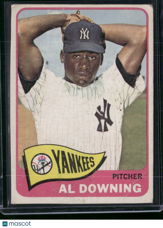 1965 Topps AL DOWNING #598