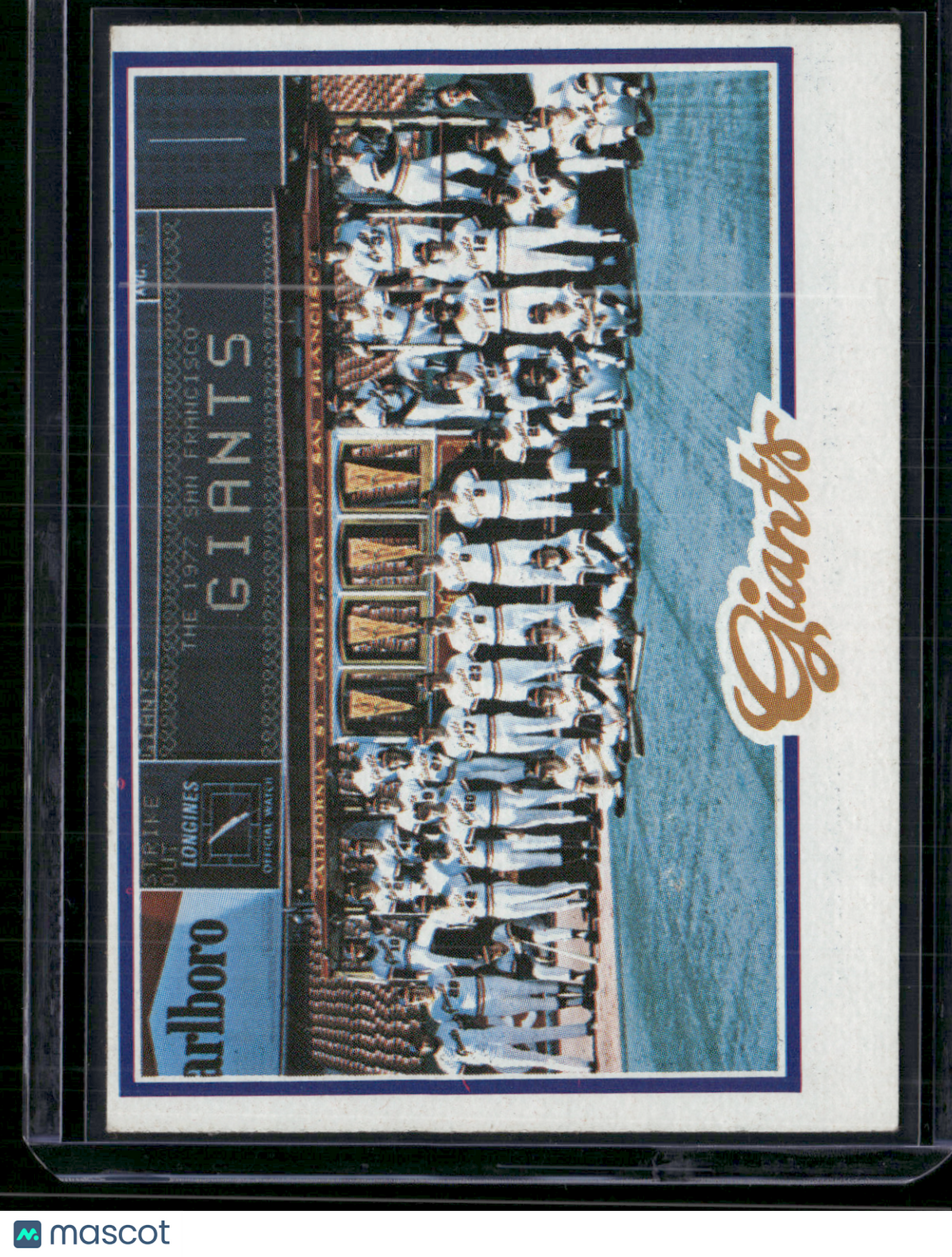 1978 Topps SAN FRANCISCO GIANTS #82 (EX-EX/MT)