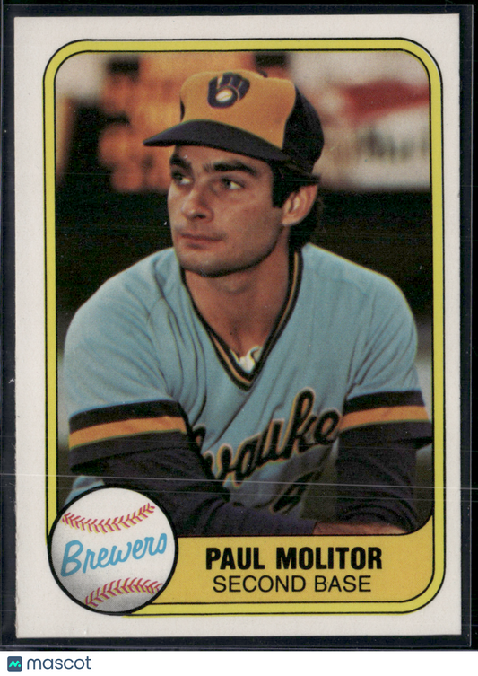 1981 Fleer PAUL MOLITOR #515 (NM)