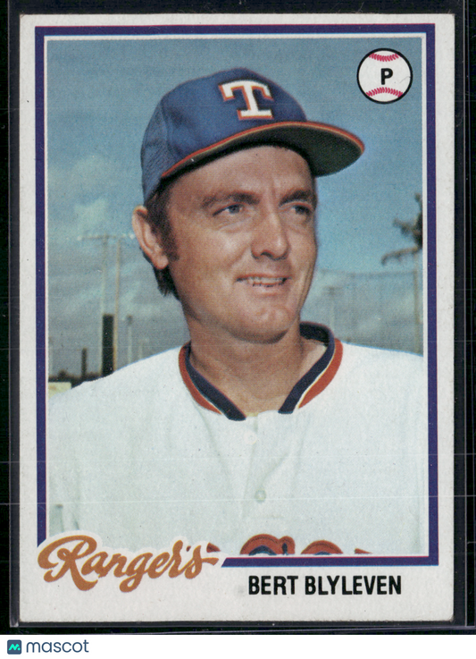 1978 Topps BERT BLYLEVEN #131 (EX-EX/MT)