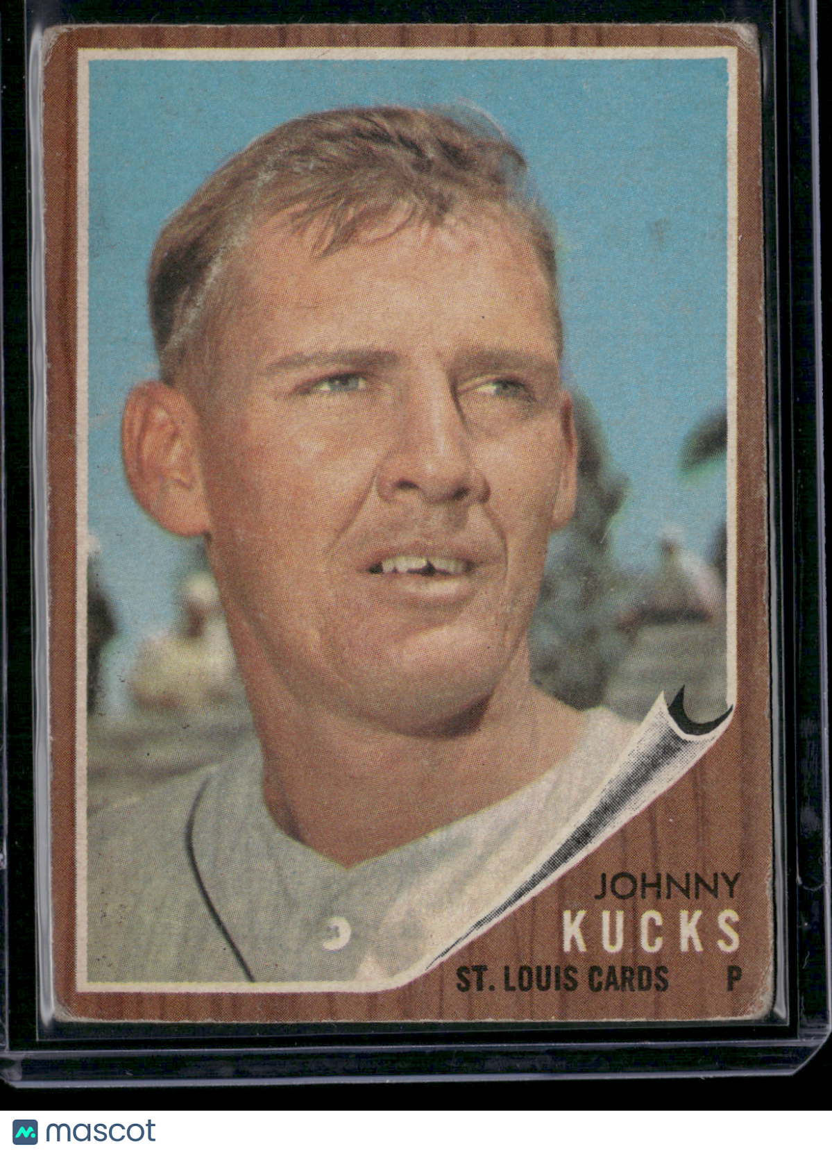 1962 Topps JOHNNY KUCKS #241