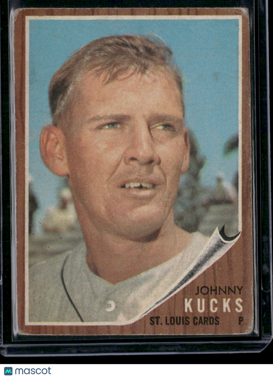 1962 Topps JOHNNY KUCKS #241