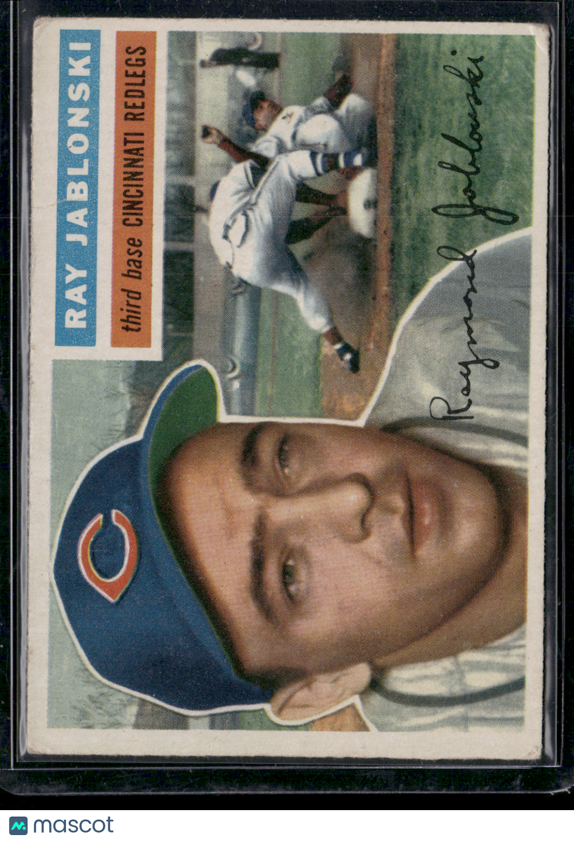 1956 Topps RAY JABLONSKI #86