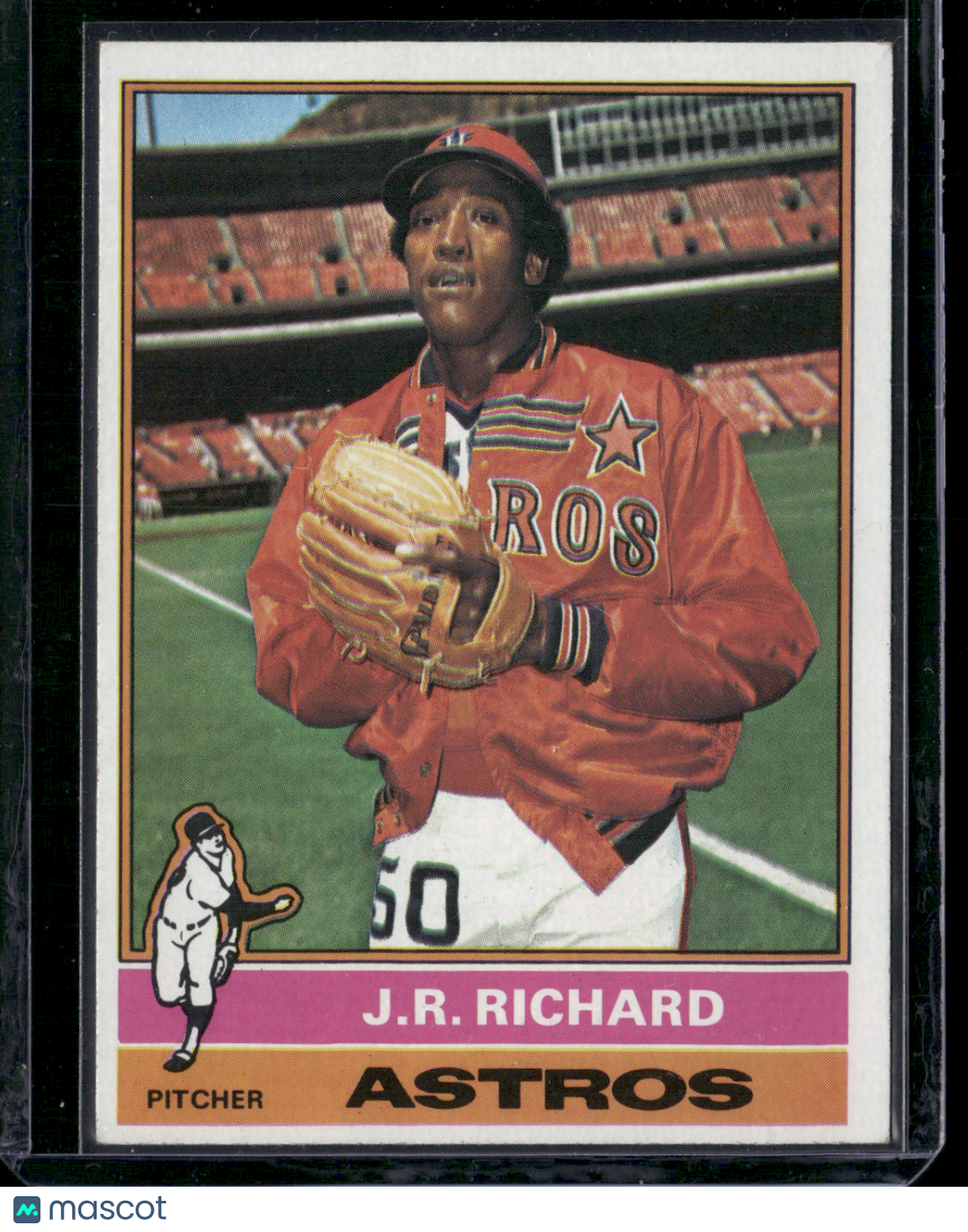1976 Topps J.R. RICHARD #625 (VG - Ding on bottom)