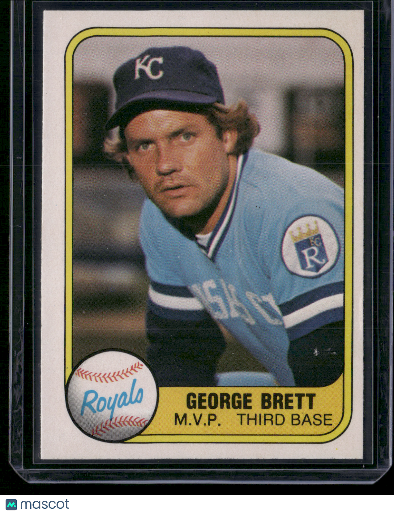 1981 Fleer GEORGE BRETT #28 MVP (NM)