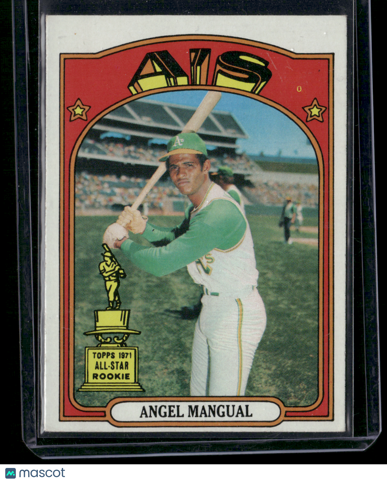 1972 Topps ANGEL MANGUAL #62 All Star Rookie Cup (VG)