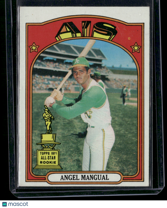 1972 Topps ANGEL MANGUAL #62 All Star Rookie Cup (VG)