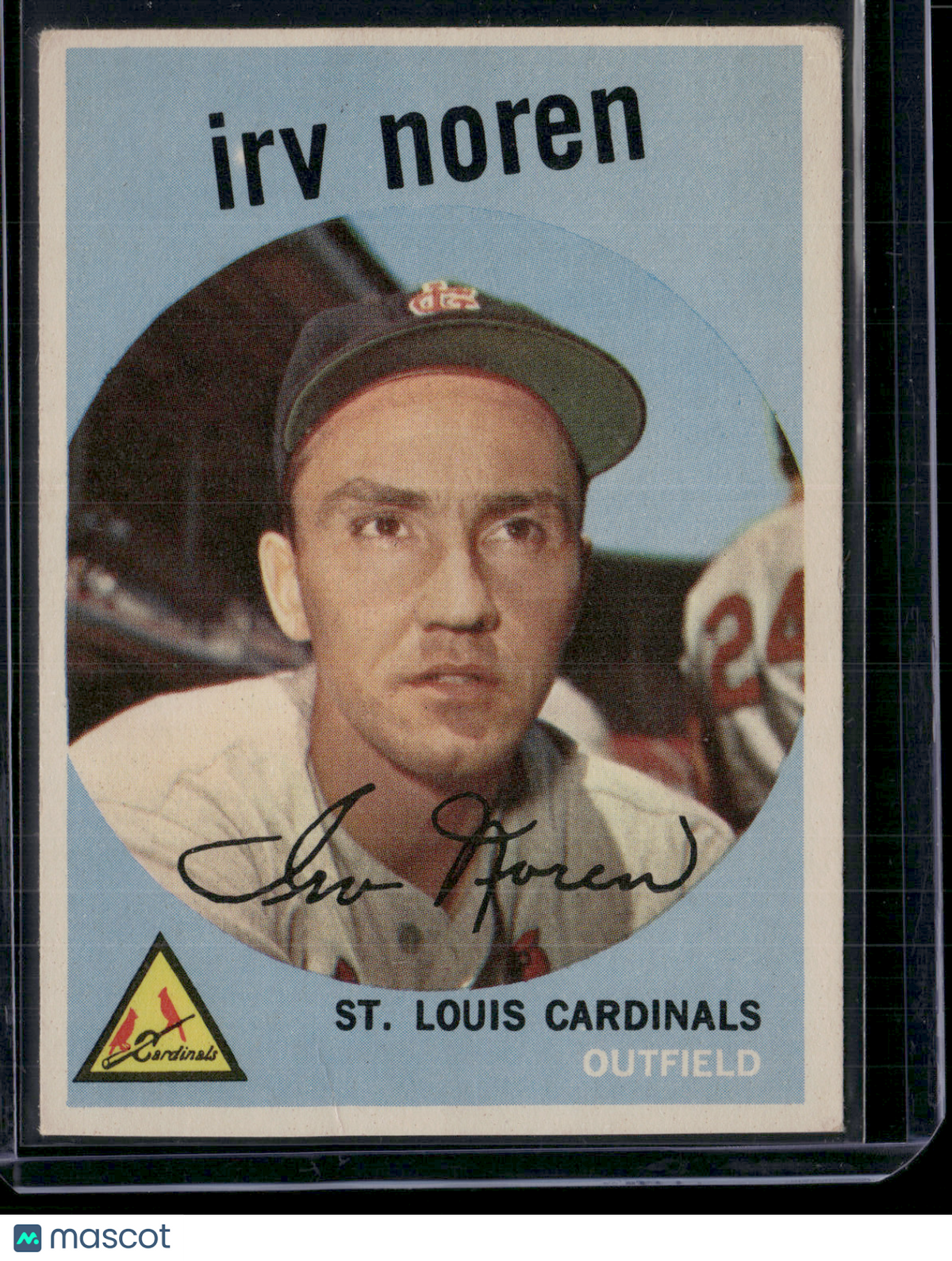 1959 Topps IRV NOREN #59 Light Wrinkle (VG/EX)