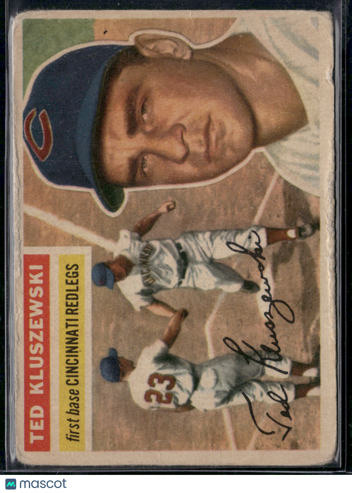 1956 Topps TED KLUSZEWSKI #25
