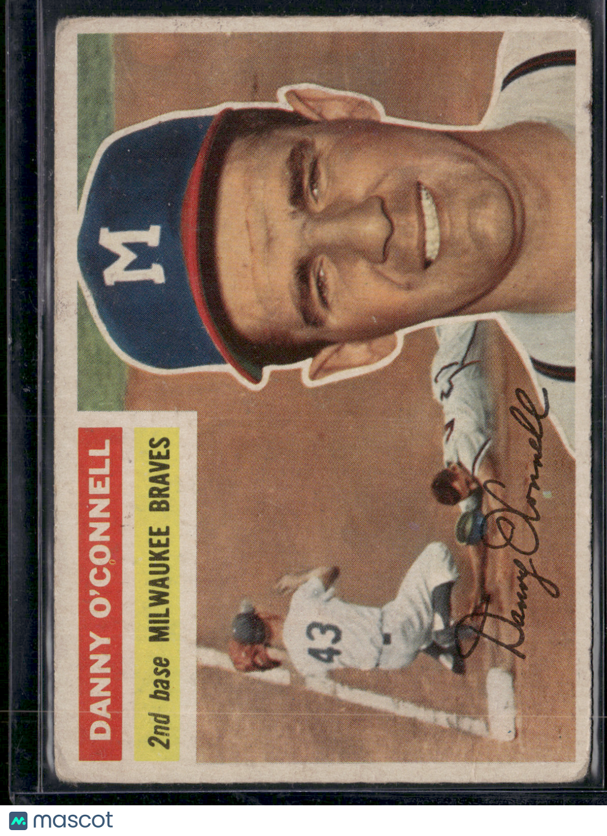 1956 Topps DANNY O'CONNELL #272
