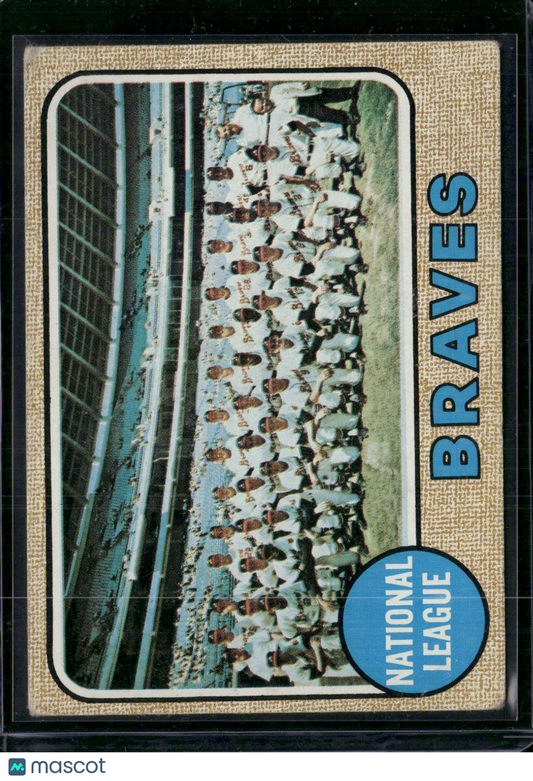 1968 Topps ATLANTA BRAVES #221 (VG)