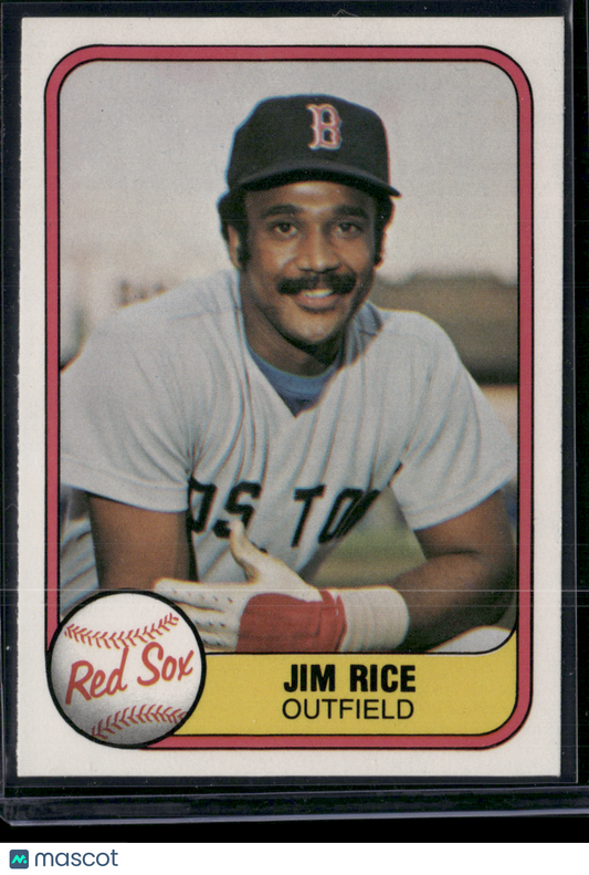 1981 Fleer JIM RICE #222 (NM)