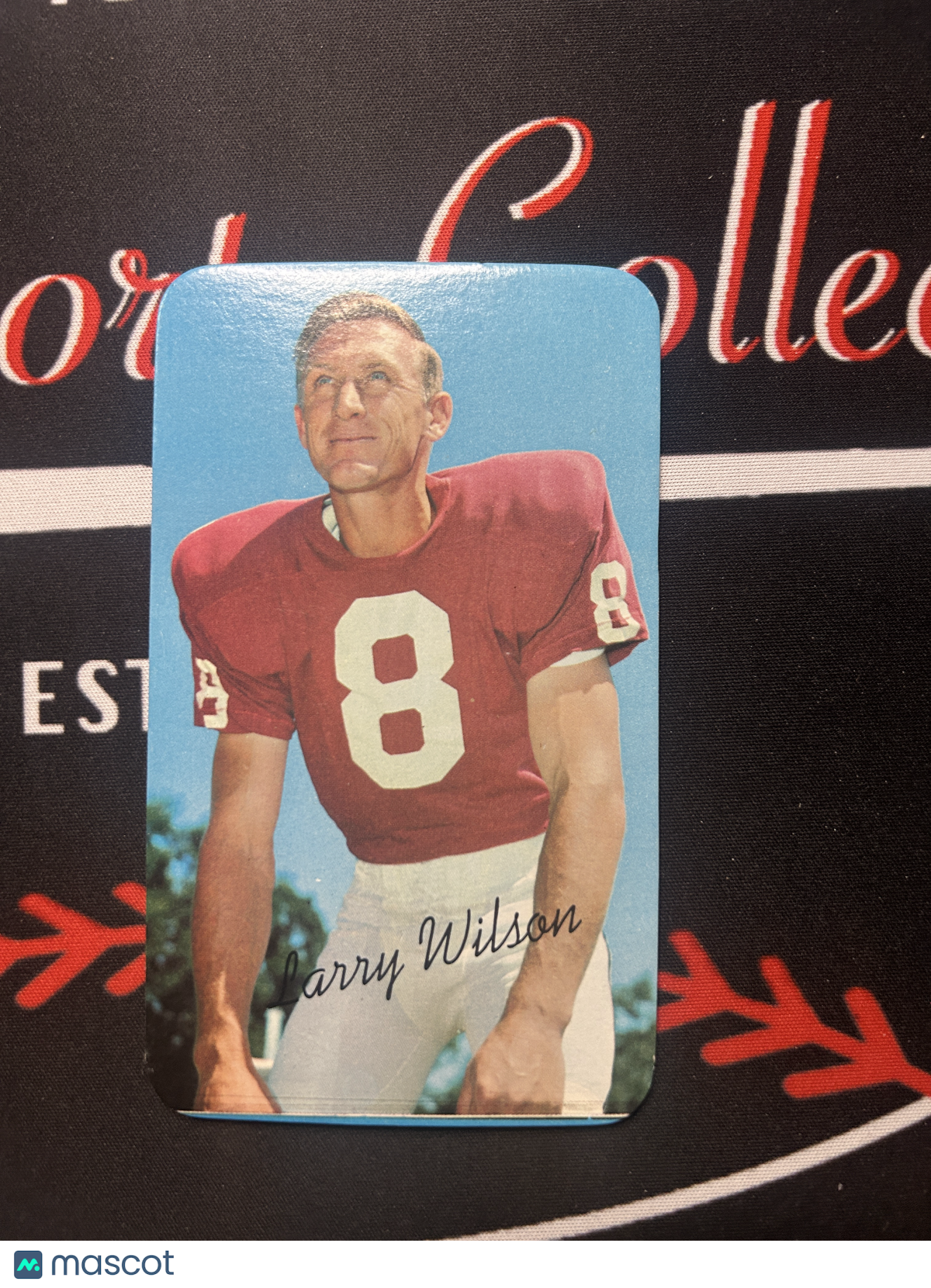 1970 Supers LARRY WILSON #9 Surface Dent on Back (VG)